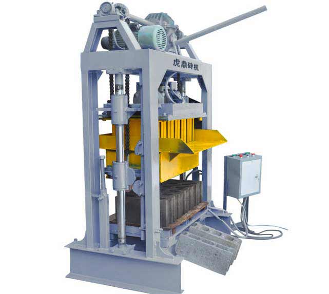 手動制磚機QT4-40簡易小型砌塊機
